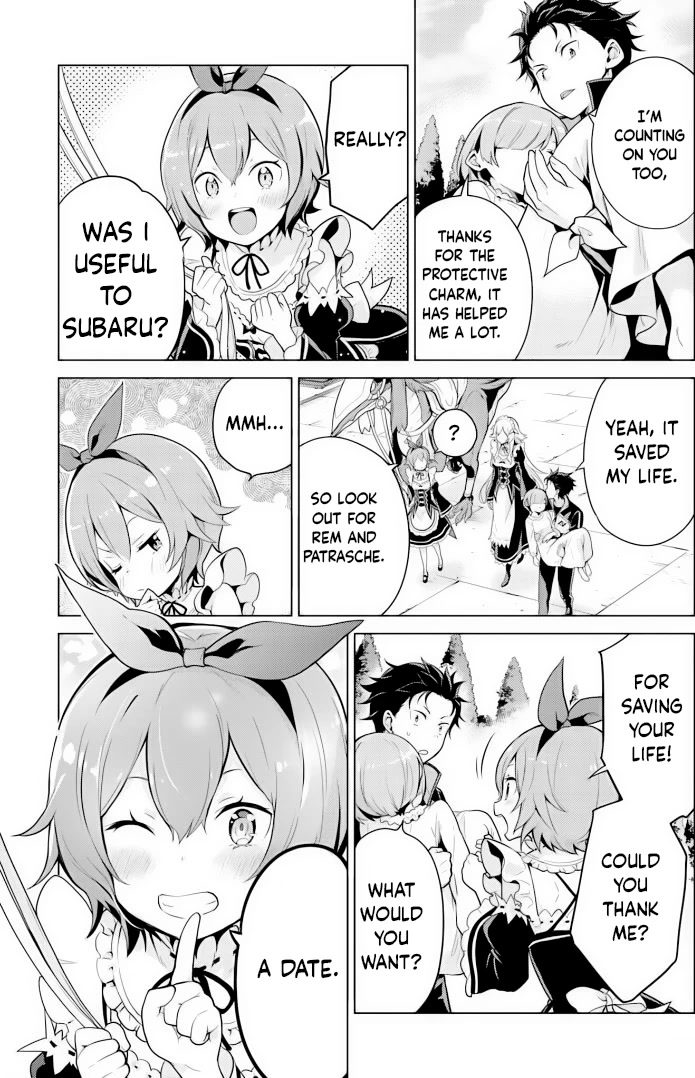 Re:Zero Kara Hajimeru Isekai Seikatsu Dai 4-shou - Seiiki to Gouyoku no Majo Chapter 28 page 12 - Chapter 28: The Hell I Know