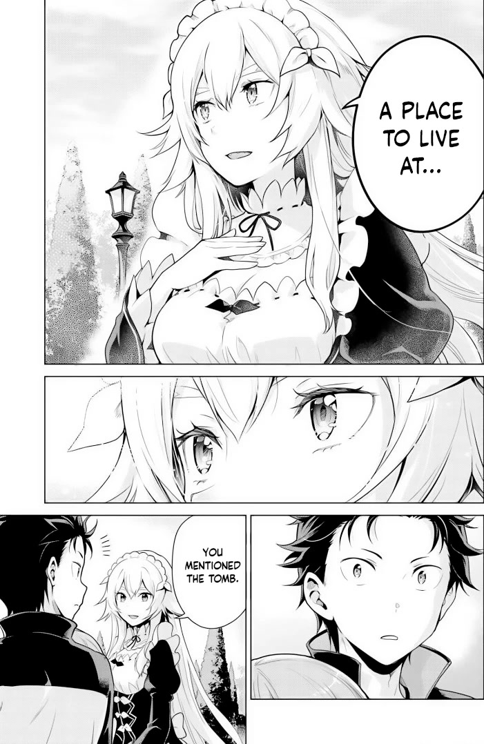 Re:Zero Kara Hajimeru Isekai Seikatsu Dai 4-shou - Seiiki to Gouyoku no Majo Chapter 28 page 17 - Chapter 28: The Hell I Know
