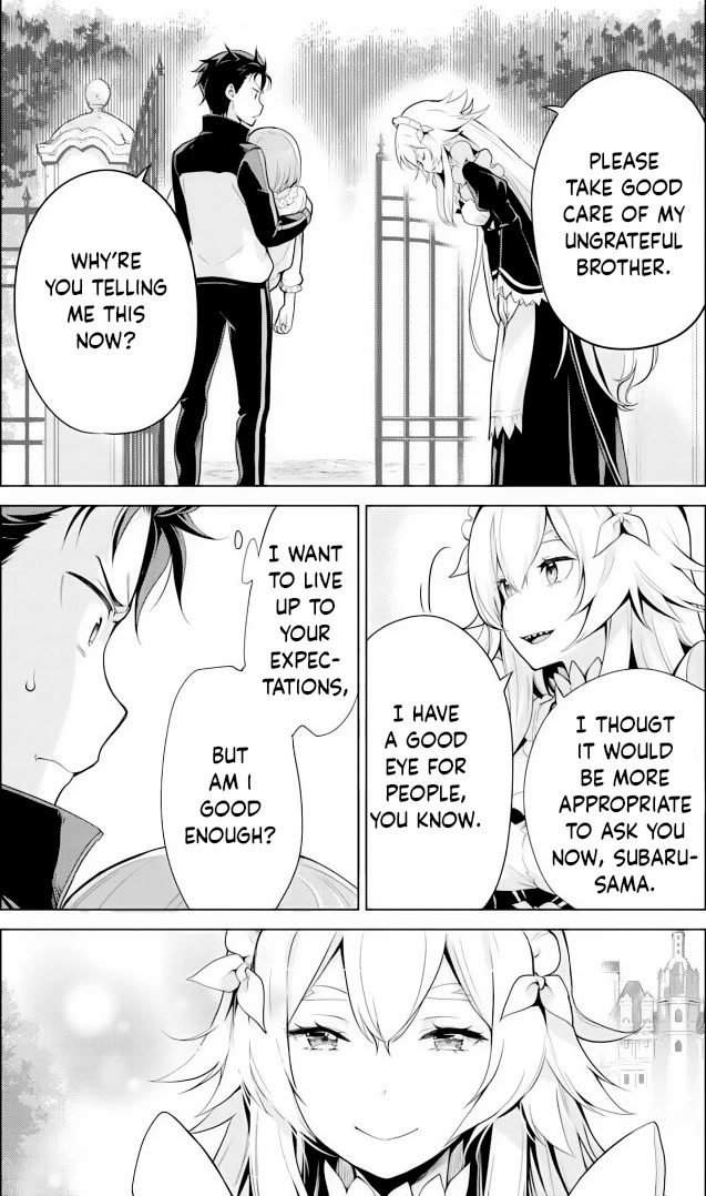 Re:Zero Kara Hajimeru Isekai Seikatsu Dai 4-shou - Seiiki to Gouyoku no Majo Chapter 28 page 20 - Chapter 28: The Hell I Know