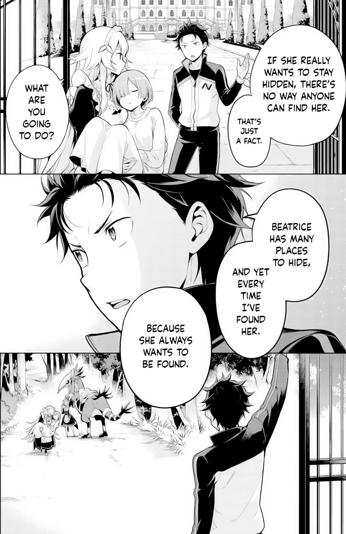 Re:Zero Kara Hajimeru Isekai Seikatsu Dai 4-shou - Seiiki to Gouyoku no Majo Chapter 28 page 22 - Chapter 28: The Hell I Know