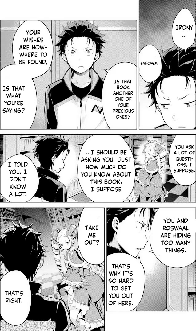 Re:Zero Kara Hajimeru Isekai Seikatsu Dai 4-shou - Seiiki to Gouyoku no Majo Chapter 29 page 4 - Chapter 29: The Final Chat