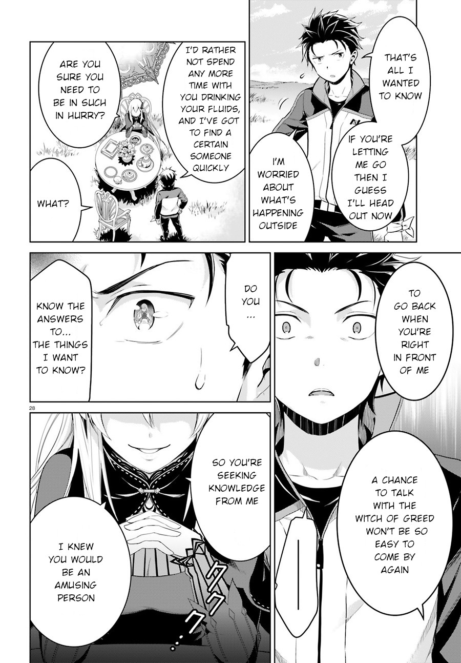 Re:Zero Kara Hajimeru Isekai Seikatsu Dai 4-shou - Seiiki to Gouyoku no Majo Chapter 3 page 28 - Chapter 3