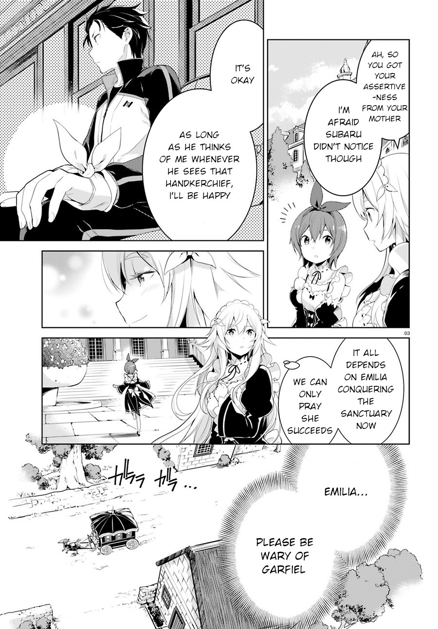 Re:Zero Kara Hajimeru Isekai Seikatsu Dai 4-shou - Seiiki to Gouyoku no Majo Chapter 3 page 3 - Chapter 3