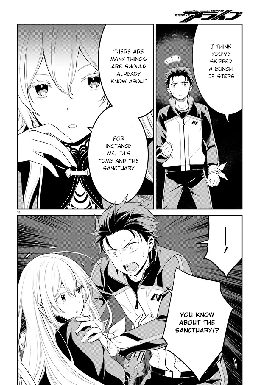 Re:Zero Kara Hajimeru Isekai Seikatsu Dai 4-shou - Seiiki to Gouyoku no Majo Chapter 3 page 35 - Chapter 3