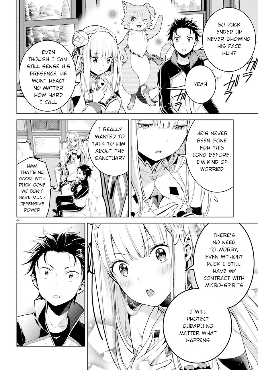 Re:Zero Kara Hajimeru Isekai Seikatsu Dai 4-shou - Seiiki to Gouyoku no Majo Chapter 3 page 4 - Chapter 3