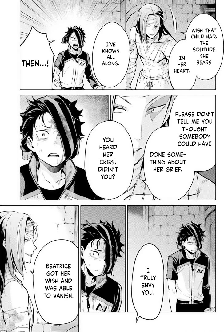 Re:Zero Kara Hajimeru Isekai Seikatsu Dai 4-shou - Seiiki to Gouyoku no Majo Chapter 32 page 19 - Chapter 32: Crimson Snowscape