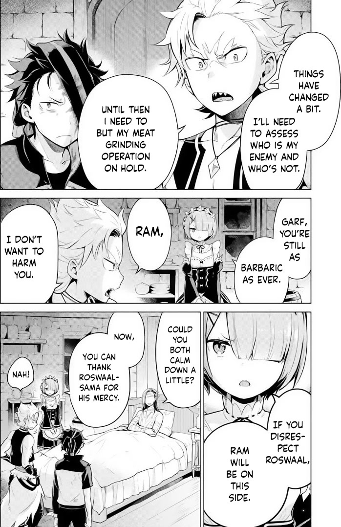 Re:Zero Kara Hajimeru Isekai Seikatsu Dai 4-shou - Seiiki to Gouyoku no Majo Chapter 32 page 2 - Chapter 32: Crimson Snowscape