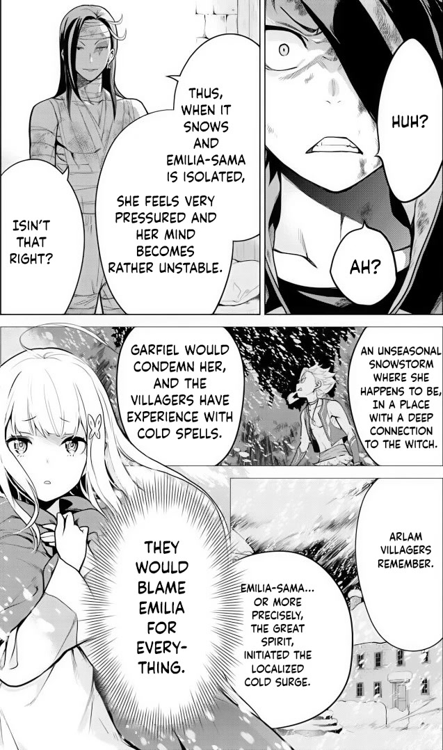 Re:Zero Kara Hajimeru Isekai Seikatsu Dai 4-shou - Seiiki to Gouyoku no Majo Chapter 32 page 23 - Chapter 32: Crimson Snowscape
