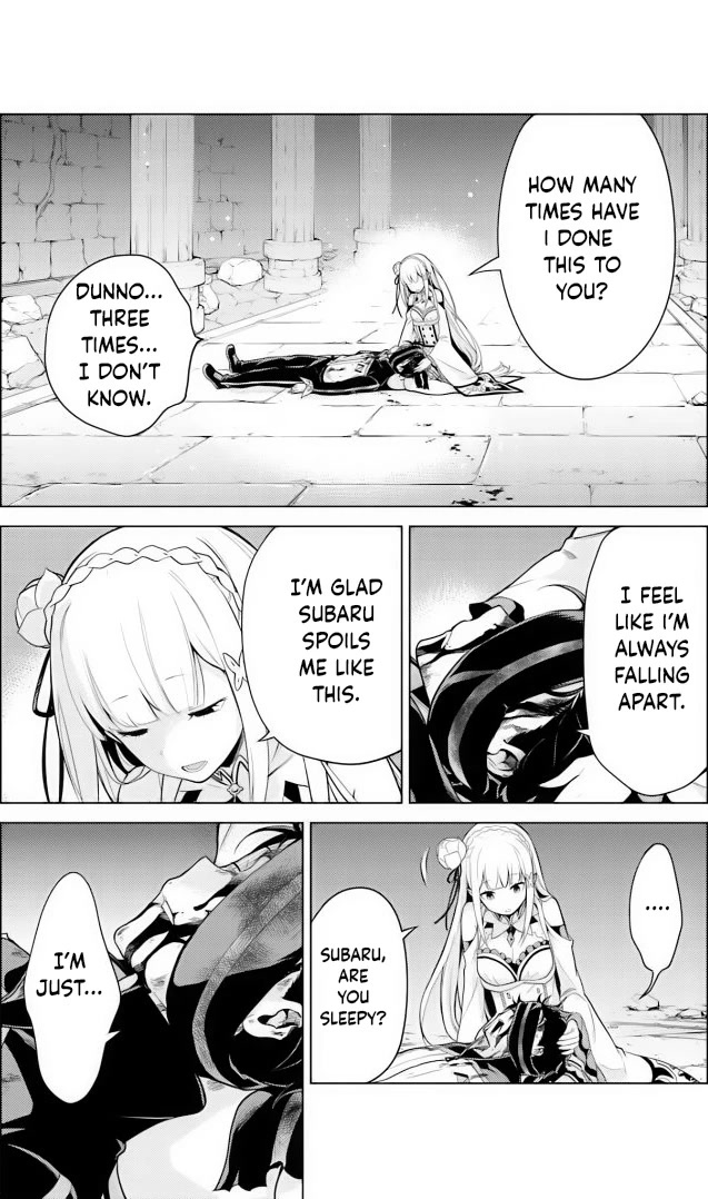 Re:Zero Kara Hajimeru Isekai Seikatsu Dai 4-shou - Seiiki to Gouyoku no Majo Chapter 33 page 8 - Chapter 33: Hell And Beyond