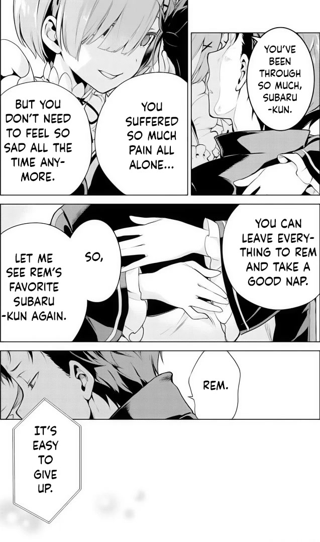 Re:Zero Kara Hajimeru Isekai Seikatsu Dai 4-shou - Seiiki to Gouyoku no Majo Chapter 35 page 21 - Chapter 35: Where The Weakness Lies