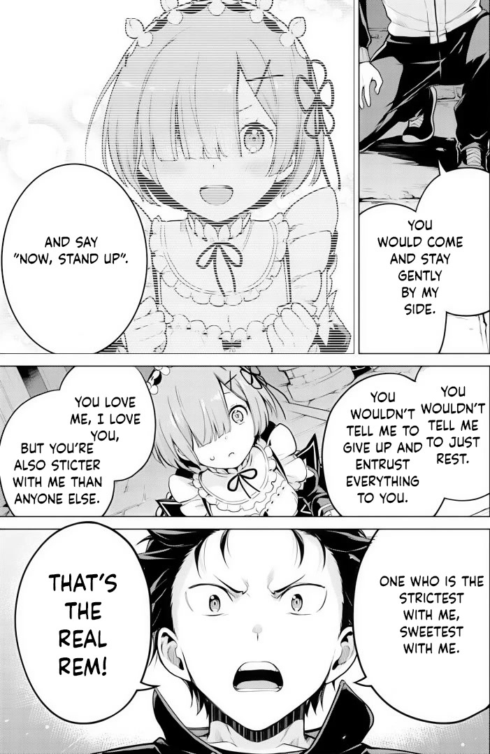 Re:Zero Kara Hajimeru Isekai Seikatsu Dai 4-shou - Seiiki to Gouyoku no Majo Chapter 35 page 23 - Chapter 35: Where The Weakness Lies