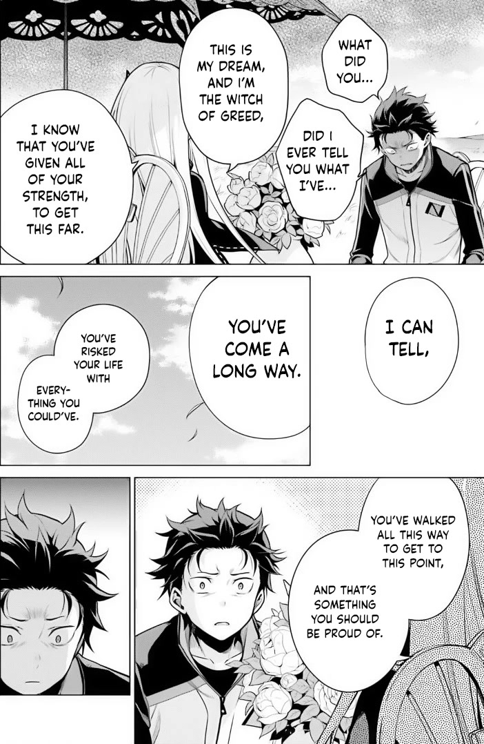 Re:Zero Kara Hajimeru Isekai Seikatsu Dai 4-shou - Seiiki to Gouyoku no Majo Chapter 36 page 18 - Chapter 36: Witches' Plan And Proposal