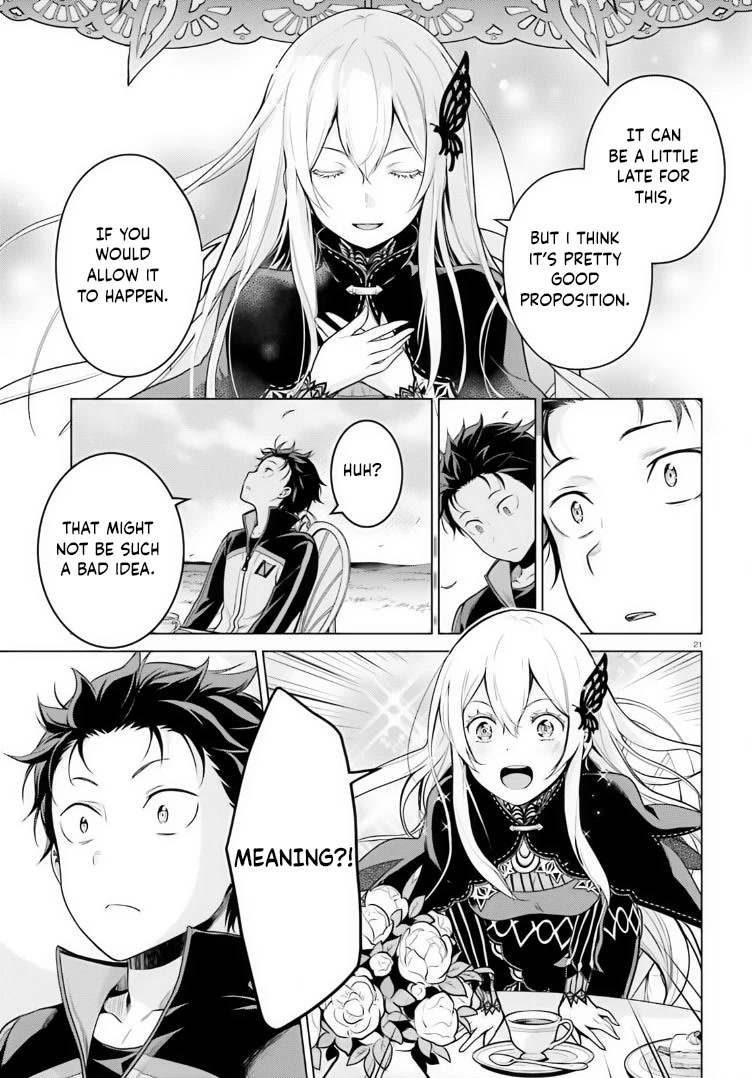 Re:Zero Kara Hajimeru Isekai Seikatsu Dai 4-shou - Seiiki to Gouyoku no Majo Chapter 36 page 21 - Chapter 36: Witches' Plan And Proposal
