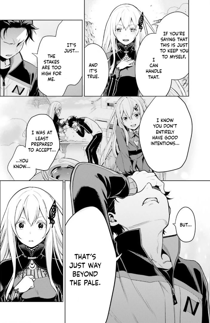 Re:Zero Kara Hajimeru Isekai Seikatsu Dai 4-shou - Seiiki to Gouyoku no Majo Chapter 37 page 22 - Chapter 37: That Person