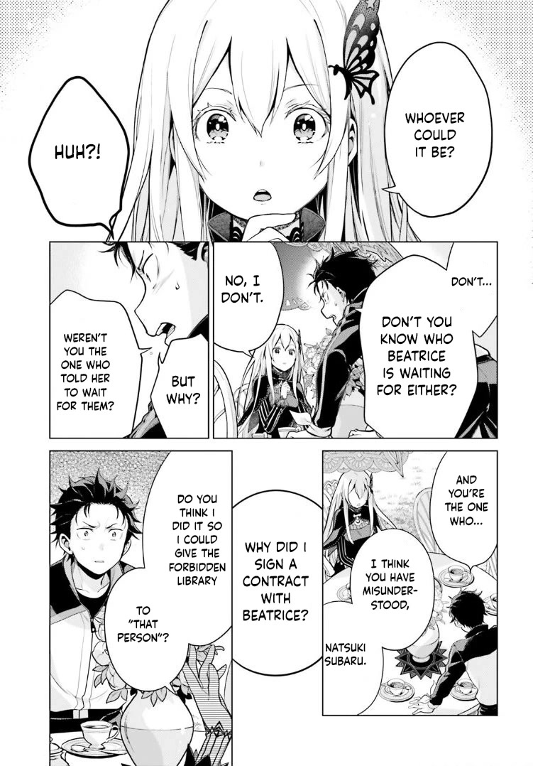 Re:Zero Kara Hajimeru Isekai Seikatsu Dai 4-shou - Seiiki to Gouyoku no Majo Chapter 37 page 27 - Chapter 37: That Person