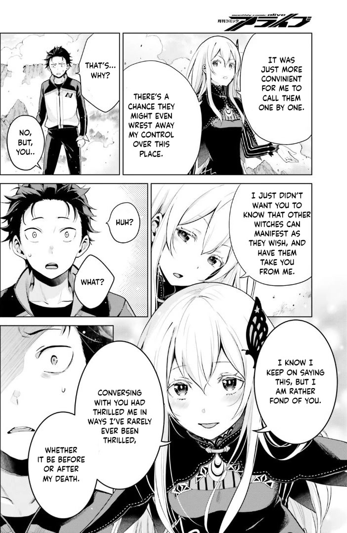 Re:Zero Kara Hajimeru Isekai Seikatsu Dai 4-shou - Seiiki to Gouyoku no Majo Chapter 37 page 4 - Chapter 37: That Person