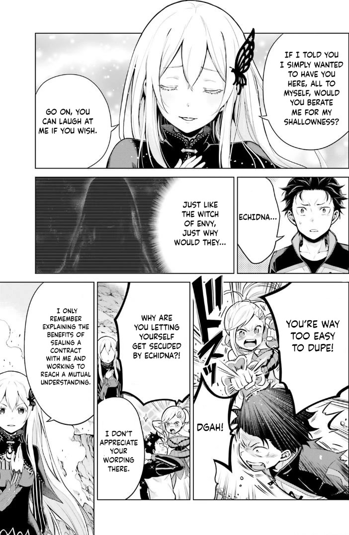 Re:Zero Kara Hajimeru Isekai Seikatsu Dai 4-shou - Seiiki to Gouyoku no Majo Chapter 37 page 5 - Chapter 37: That Person