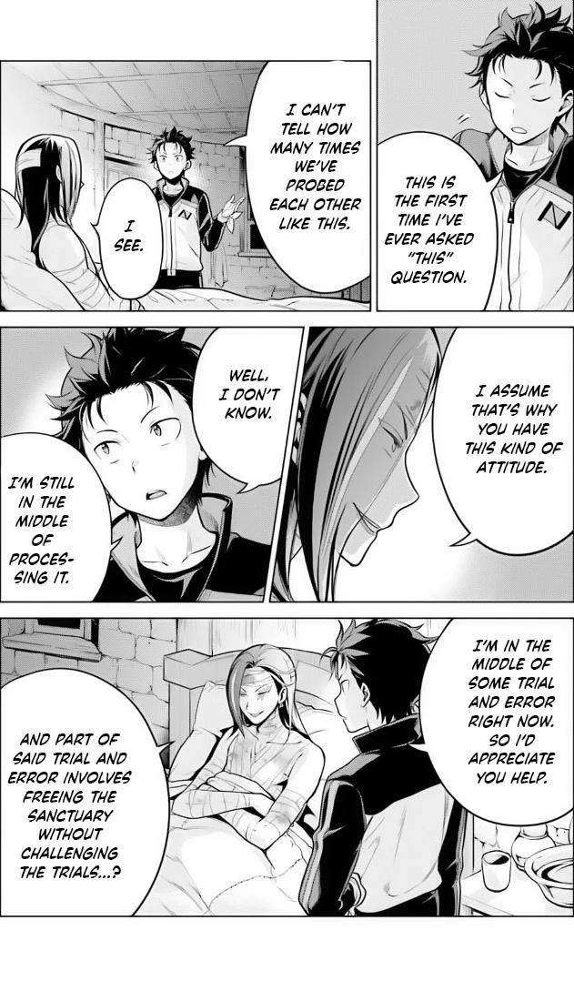 Re:Zero Kara Hajimeru Isekai Seikatsu Dai 4-shou - Seiiki to Gouyoku no Majo Chapter 39 page 18 - Chapter 39: The Remaining Choices