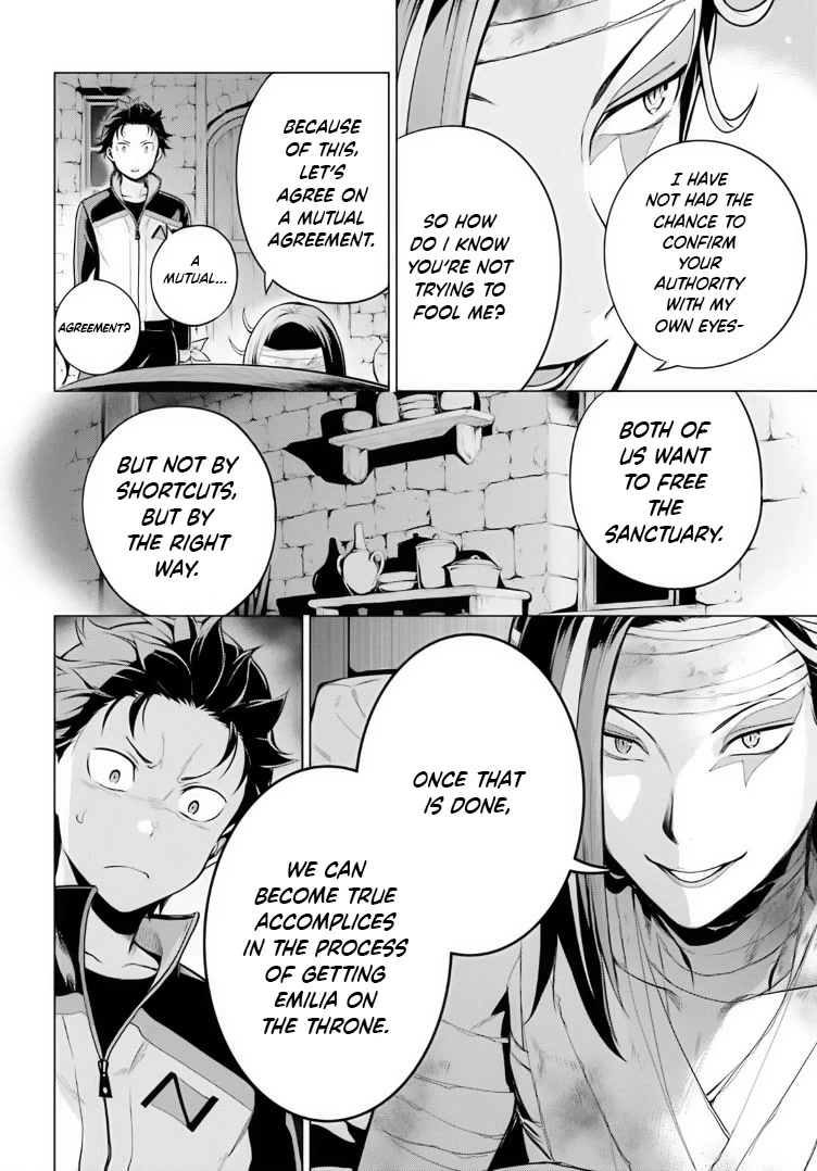 Re:Zero Kara Hajimeru Isekai Seikatsu Dai 4-shou - Seiiki to Gouyoku no Majo Chapter 39 page 22 - Chapter 39: The Remaining Choices