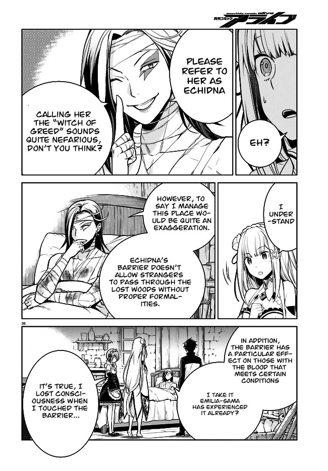 Re:Zero Kara Hajimeru Isekai Seikatsu Dai 4-shou - Seiiki to Gouyoku no Majo Chapter 4 page 39 - Chapter 4