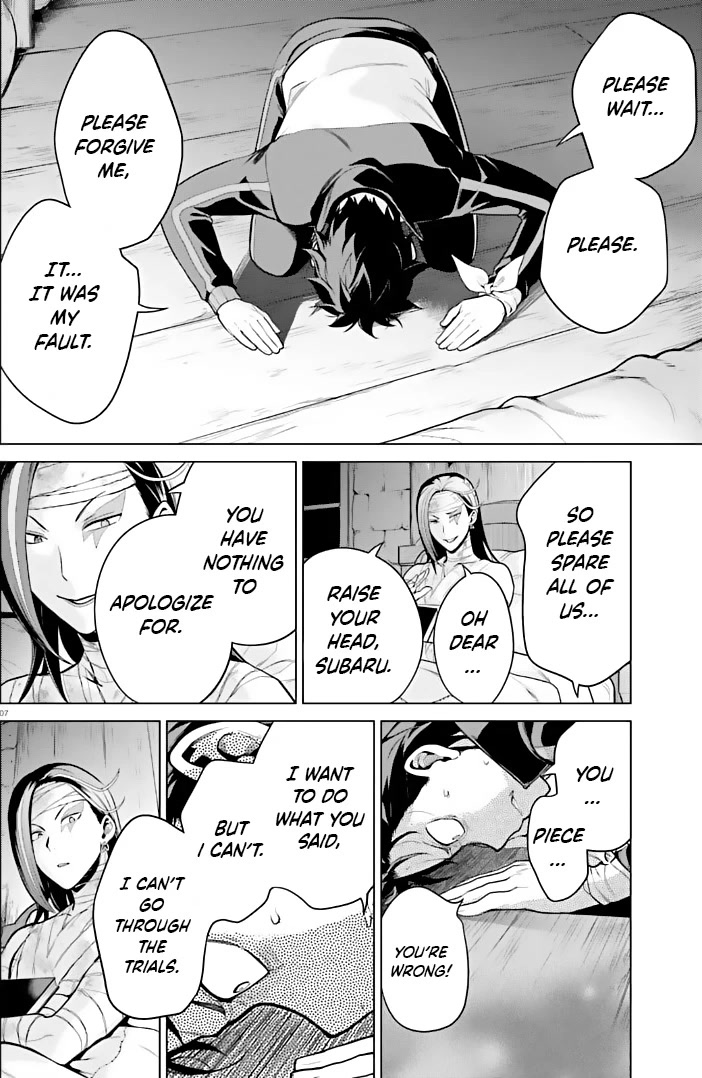 Re:Zero Kara Hajimeru Isekai Seikatsu Dai 4-shou - Seiiki to Gouyoku no Majo Chapter 40 page 7 - Chapter 40: My Hope