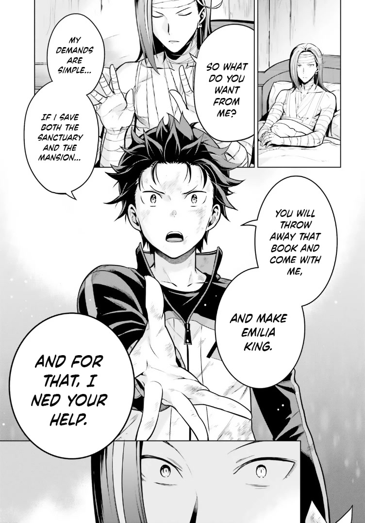 Re:Zero Kara Hajimeru Isekai Seikatsu Dai 4-shou - Seiiki to Gouyoku no Majo Chapter 41 page 29 - Chapter 41: Ignoring The Odds Of Success