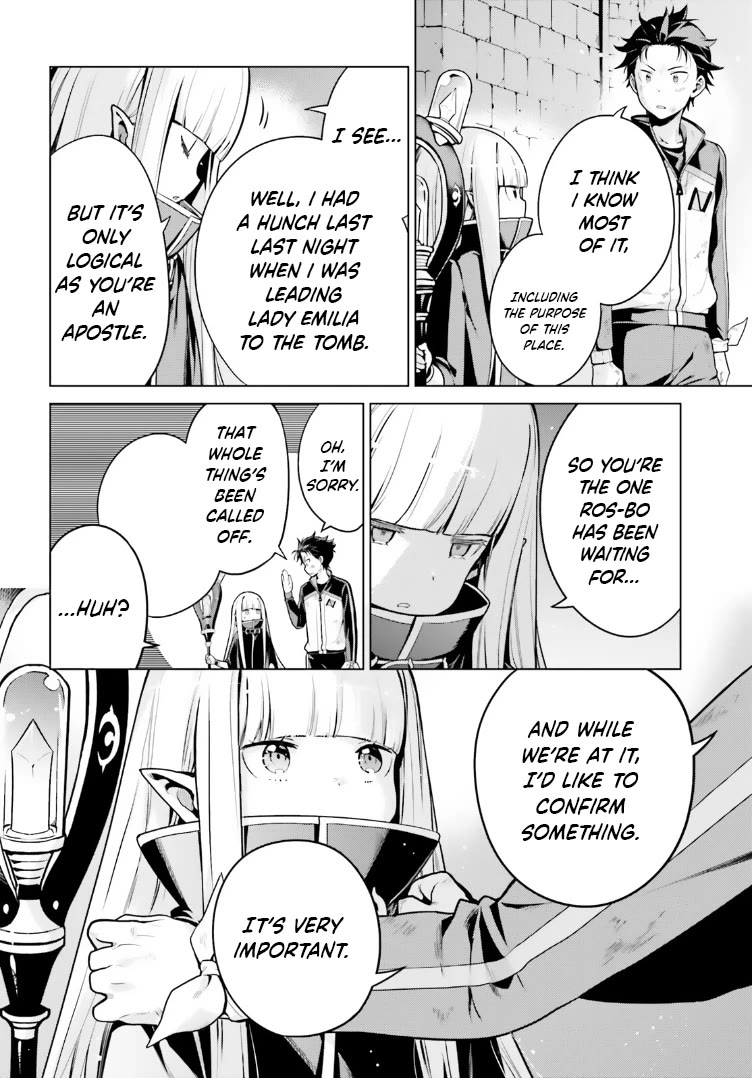 Re:Zero Kara Hajimeru Isekai Seikatsu Dai 4-shou - Seiiki to Gouyoku no Majo Chapter 42 page 18 - Chapter 42: Conspiracy