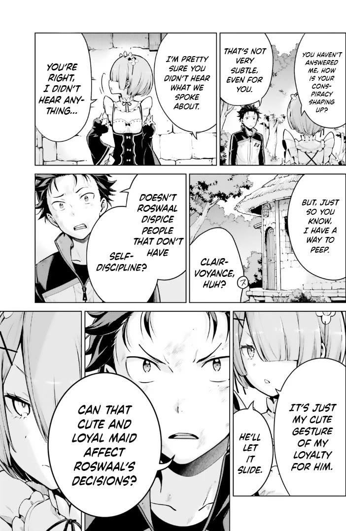 Re:Zero Kara Hajimeru Isekai Seikatsu Dai 4-shou - Seiiki to Gouyoku no Majo Chapter 42 page 3 - Chapter 42: Conspiracy