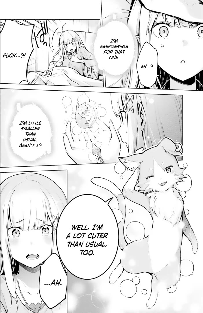 Re:Zero Kara Hajimeru Isekai Seikatsu Dai 4-shou - Seiiki to Gouyoku no Majo Chapter 43 page 2 - Chapter 43: Being Left Behind