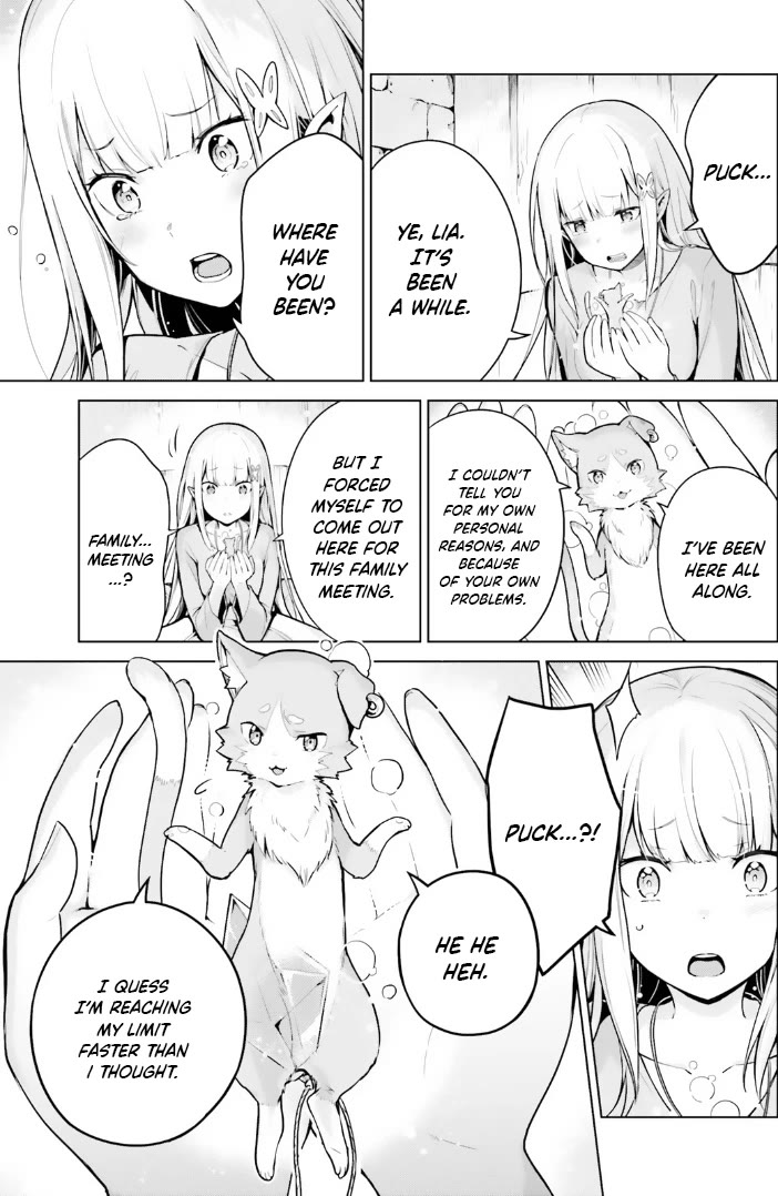 Re:Zero Kara Hajimeru Isekai Seikatsu Dai 4-shou - Seiiki to Gouyoku no Majo Chapter 43 page 3 - Chapter 43: Being Left Behind