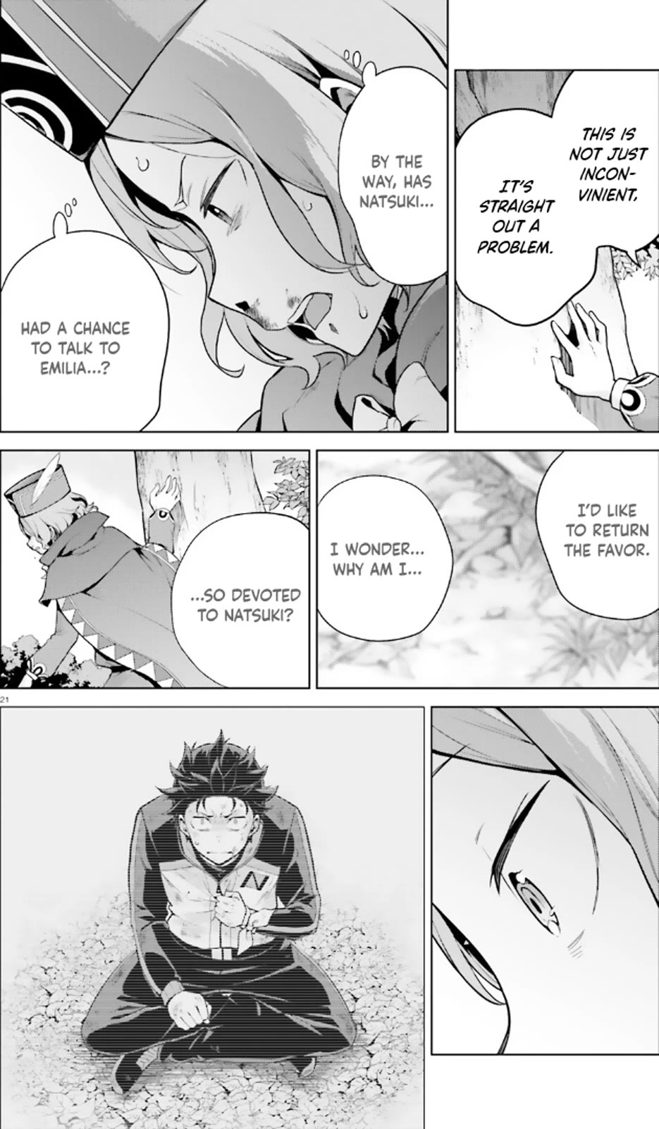 Re:Zero Kara Hajimeru Isekai Seikatsu Dai 4-shou - Seiiki to Gouyoku no Majo Chapter 45 page 21 - Chapter 45: Otto Suwen