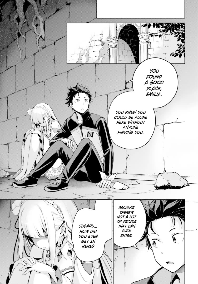 Re:Zero Kara Hajimeru Isekai Seikatsu Dai 4-shou - Seiiki to Gouyoku no Majo Chapter 46 page 21 - Chapter 46: A Man With Great Timing