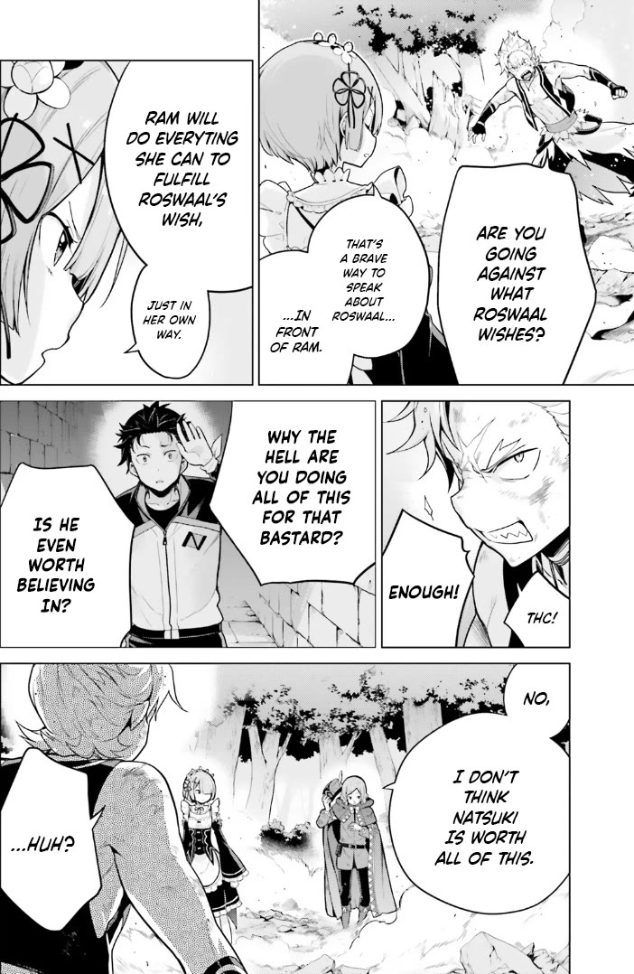 Re:Zero Kara Hajimeru Isekai Seikatsu Dai 4-shou - Seiiki to Gouyoku no Majo Chapter 46 page 4 - Chapter 46: A Man With Great Timing