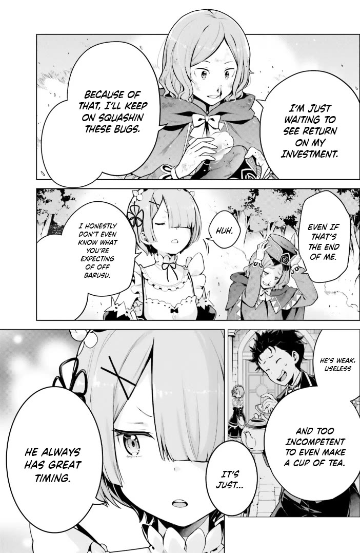 Re:Zero Kara Hajimeru Isekai Seikatsu Dai 4-shou - Seiiki to Gouyoku no Majo Chapter 46 page 5 - Chapter 46: A Man With Great Timing
