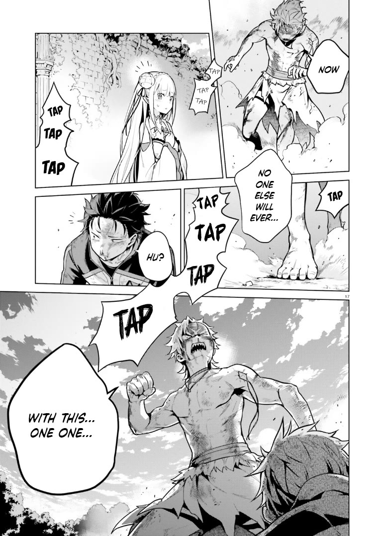 Re:Zero Kara Hajimeru Isekai Seikatsu Dai 4-shou - Seiiki to Gouyoku no Majo Chapter 48.5 page 17 - Chapter 48.5: Nobody Can Lift A Quian Stone Alone