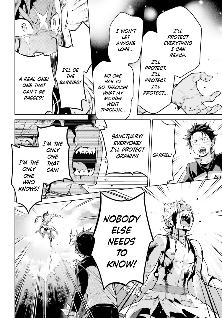 Re:Zero Kara Hajimeru Isekai Seikatsu Dai 4-shou - Seiiki to Gouyoku no Majo Chapter 48 page 18 - Chapter 48: Garfiel's Barrier