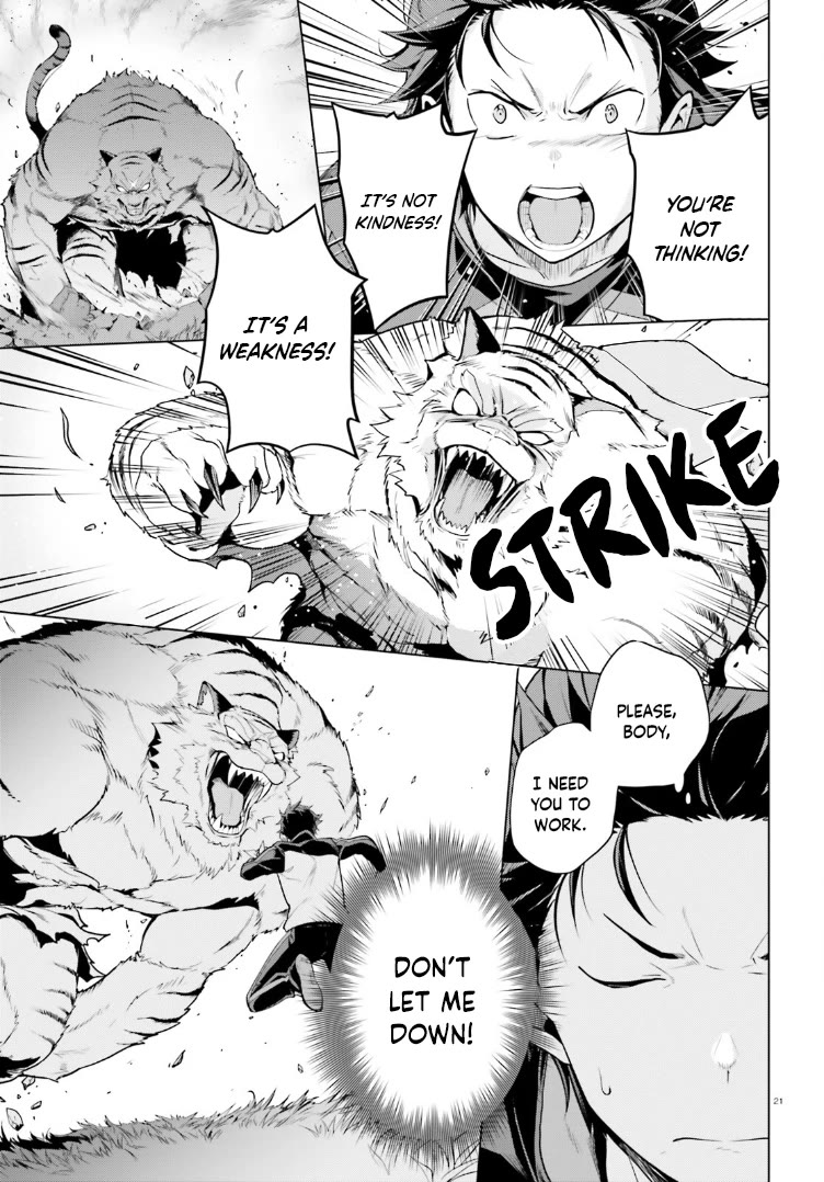 Re:Zero Kara Hajimeru Isekai Seikatsu Dai 4-shou - Seiiki to Gouyoku no Majo Chapter 48 page 21 - Chapter 48: Garfiel's Barrier