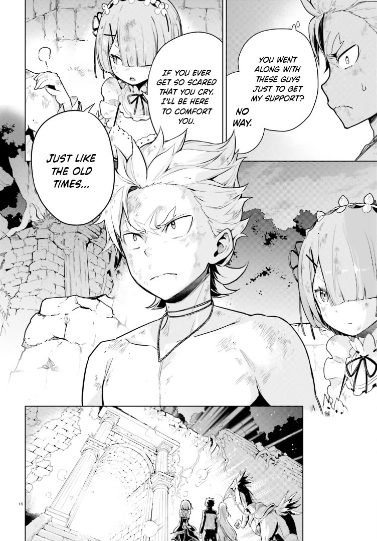 Re:Zero Kara Hajimeru Isekai Seikatsu Dai 4-shou - Seiiki to Gouyoku no Majo Chapter 49 page 16 - Chapter 49: With Grandmother, With Mother, With Sister; As Grandson, As Son, As Brother