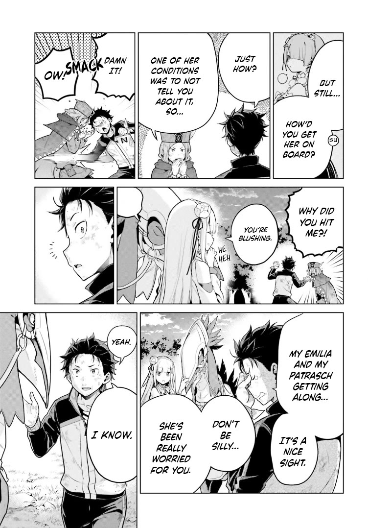 Re:Zero Kara Hajimeru Isekai Seikatsu Dai 4-shou - Seiiki to Gouyoku no Majo Chapter 49 page 5 - Chapter 49: With Grandmother, With Mother, With Sister; As Grandson, As Son, As Brother