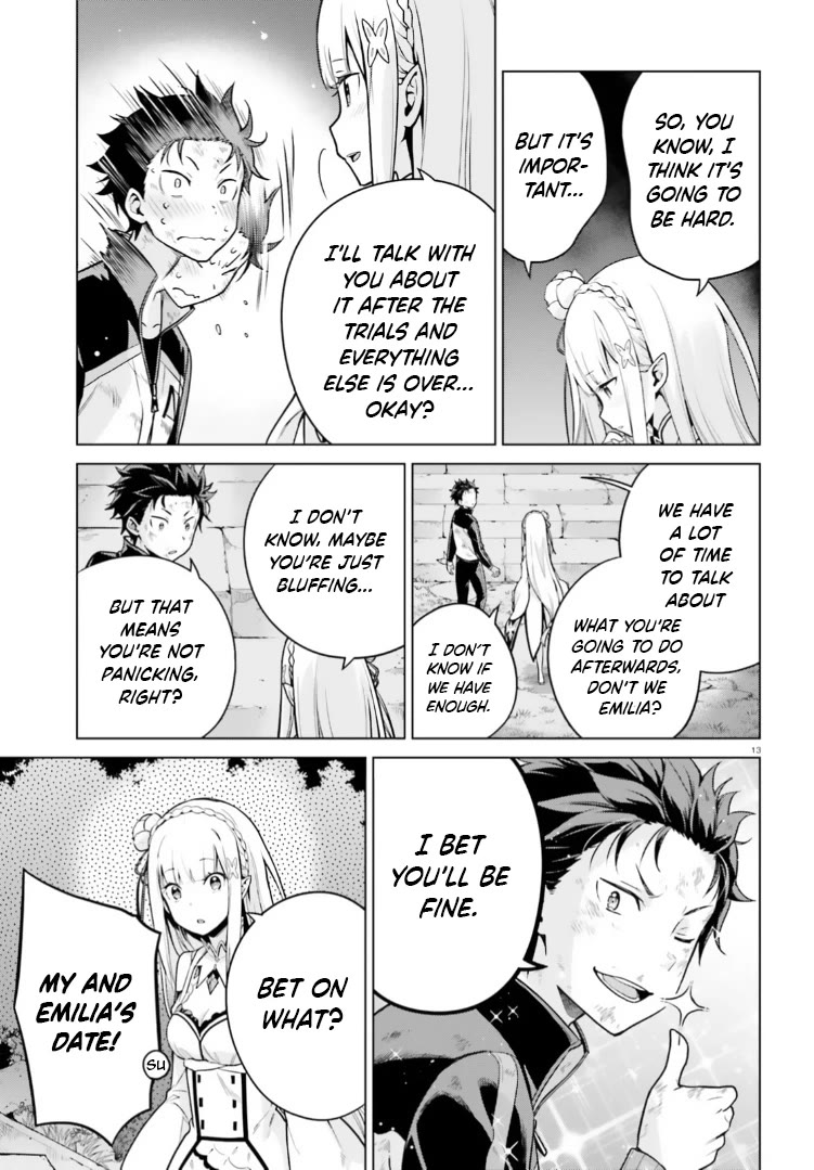 Re:Zero Kara Hajimeru Isekai Seikatsu Dai 4-shou - Seiiki to Gouyoku no Majo Chapter 50 page 13 - Chapter 50: Love Letter