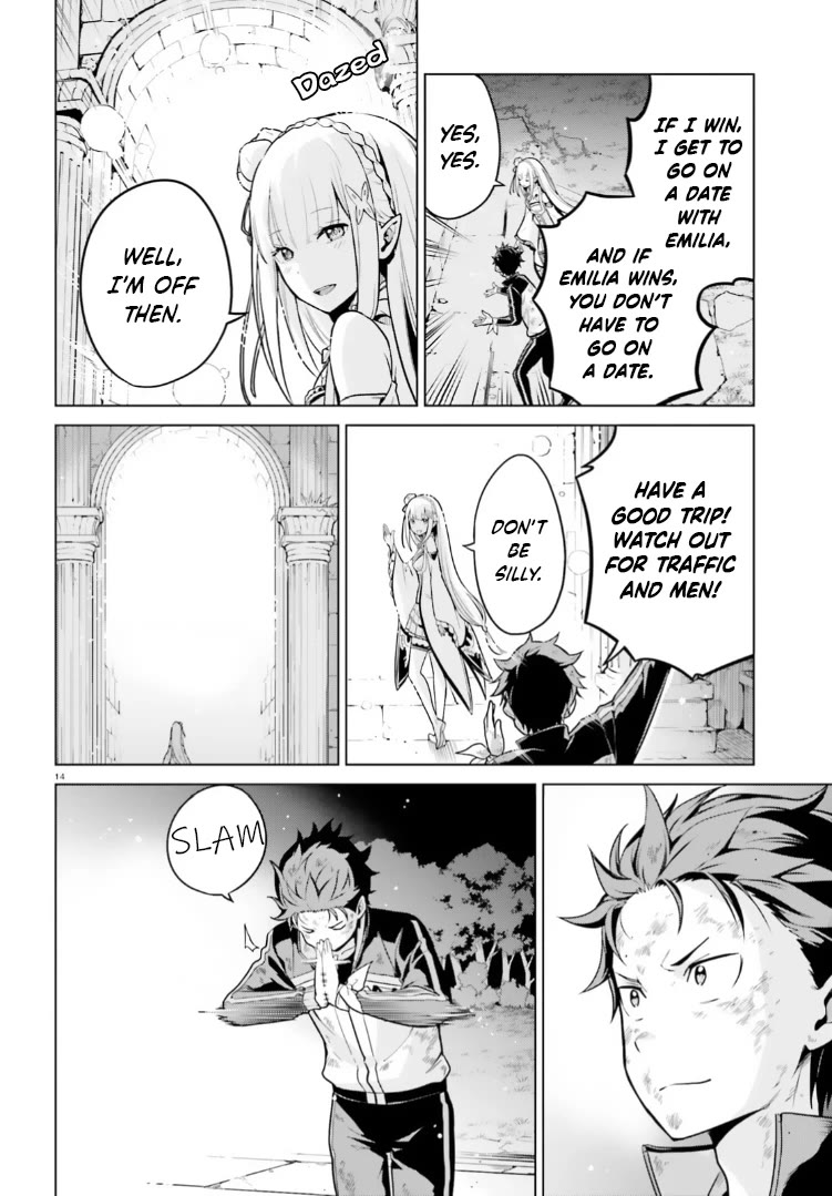 Re:Zero Kara Hajimeru Isekai Seikatsu Dai 4-shou - Seiiki to Gouyoku no Majo Chapter 50 page 14 - Chapter 50: Love Letter