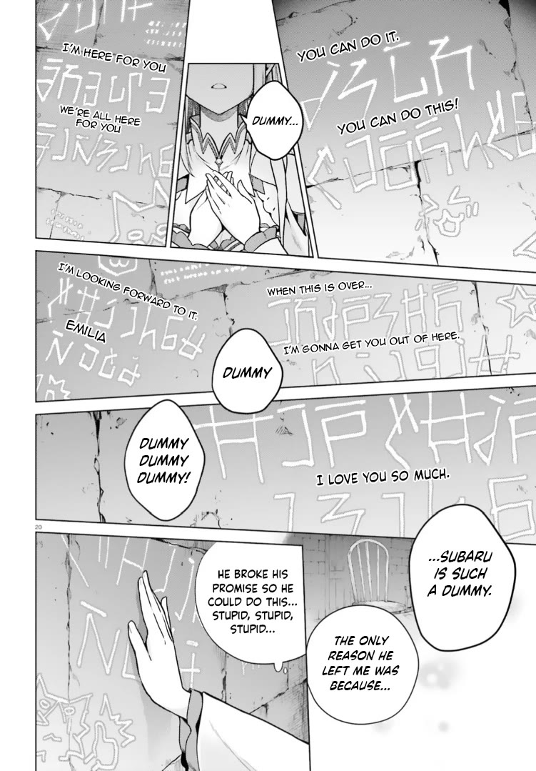 Re:Zero Kara Hajimeru Isekai Seikatsu Dai 4-shou - Seiiki to Gouyoku no Majo Chapter 50 page 20 - Chapter 50: Love Letter