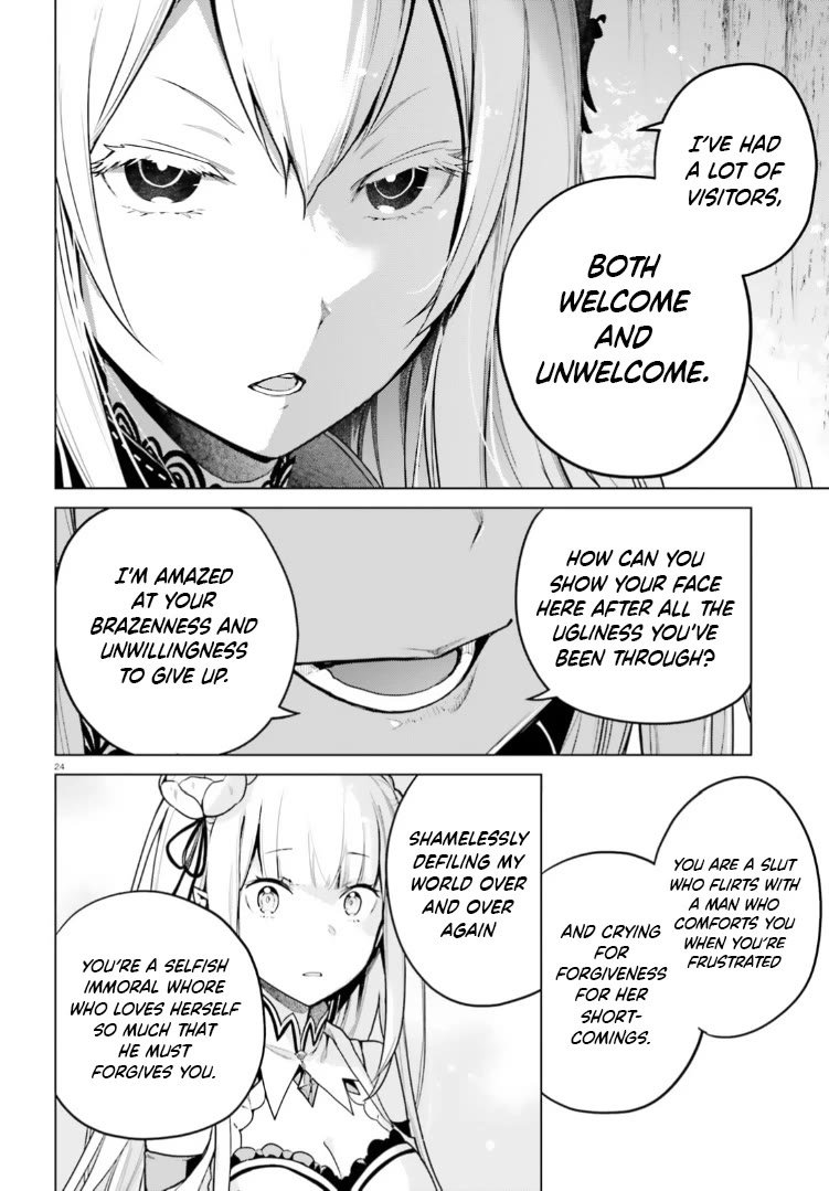 Re:Zero Kara Hajimeru Isekai Seikatsu Dai 4-shou - Seiiki to Gouyoku no Majo Chapter 50 page 24 - Chapter 50: Love Letter