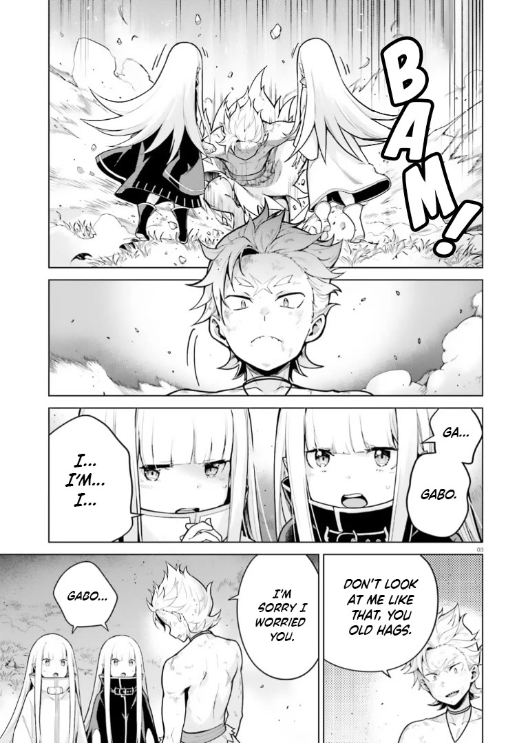 Re:Zero Kara Hajimeru Isekai Seikatsu Dai 4-shou - Seiiki to Gouyoku no Majo Chapter 50 page 3 - Chapter 50: Love Letter