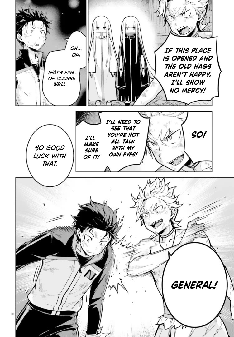 Re:Zero Kara Hajimeru Isekai Seikatsu Dai 4-shou - Seiiki to Gouyoku no Majo Chapter 50 page 8 - Chapter 50: Love Letter