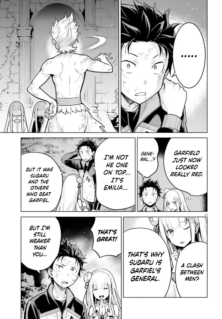 Re:Zero Kara Hajimeru Isekai Seikatsu Dai 4-shou - Seiiki to Gouyoku no Majo Chapter 50 page 9 - Chapter 50: Love Letter