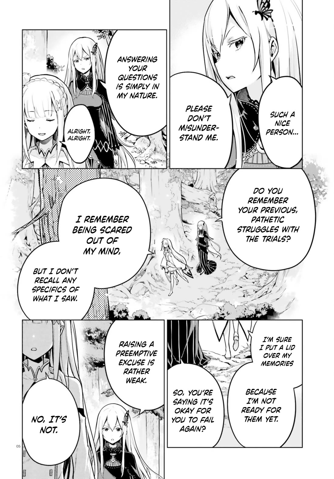 Re:Zero Kara Hajimeru Isekai Seikatsu Dai 4-shou - Seiiki to Gouyoku no Majo Chapter 51 page 5 - Chapter 51: The Day When The Red Star Laughed 1