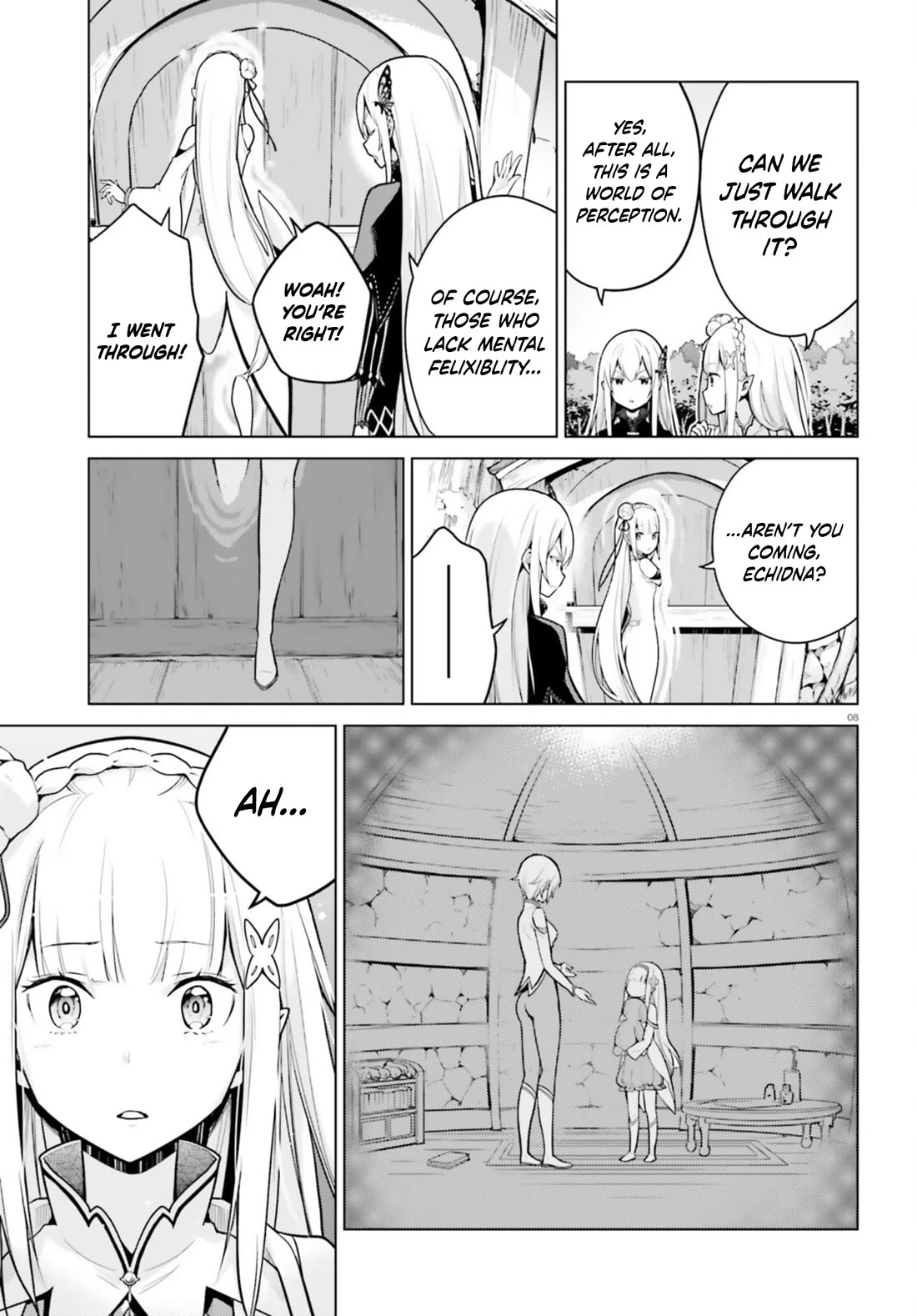 Re:Zero Kara Hajimeru Isekai Seikatsu Dai 4-shou - Seiiki to Gouyoku no Majo Chapter 51 page 8 - Chapter 51: The Day When The Red Star Laughed 1