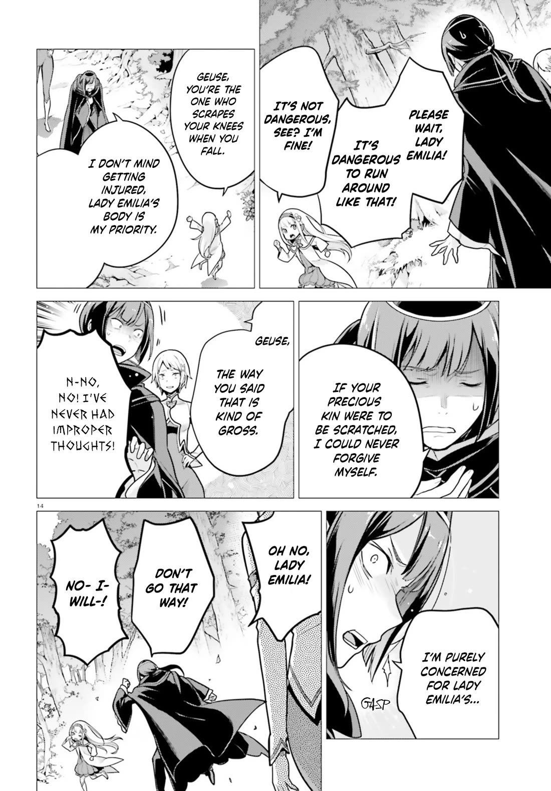 Re:Zero Kara Hajimeru Isekai Seikatsu Dai 4-shou - Seiiki to Gouyoku no Majo Chapter 52 page 14 - Chapter 52: The Day When The Red Star Laughed ②