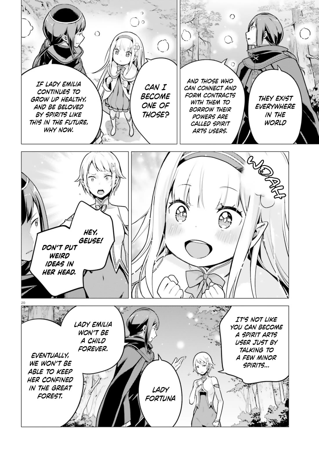 Re:Zero Kara Hajimeru Isekai Seikatsu Dai 4-shou - Seiiki to Gouyoku no Majo Chapter 52 page 20 - Chapter 52: The Day When The Red Star Laughed ②